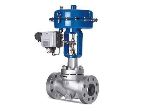 氣動籠式單座調節閥